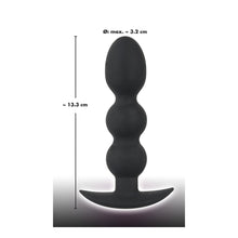 Lade das Bild in den Galerie-Viewer, Black Velvets Heavy Beads 145g Analplug
