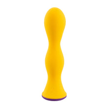 Lade das Bild in den Galerie-Viewer, Kraftvoller Mini Anal-Vibrator bunt mit 10 Vibrationen - 12,6 cm
