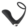 Penisring mit Vibroplug und Perineum-Steg