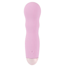 Lade das Bild in den Galerie-Viewer, Silikon Mini-Vibrator Rosa konkave Einbuchtungen Cuties
