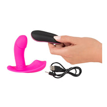 Lade das Bild in den Galerie-Viewer, Silikon Panty Vibrator mit 10 Vibrations-Modi, 10,7cm
