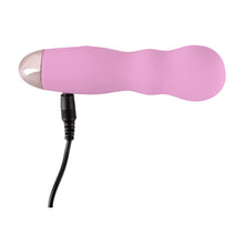 Lade das Bild in den Galerie-Viewer, Silikon Mini-Vibrator Rosa konkave Einbuchtungen Cuties
