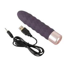 Lade das Bild in den Galerie-Viewer, Silikon Elegant Vibrator mit 10 Vibrationsmodi, 15cm &quot;Diamond Vibe&quot;
