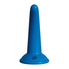Lade das Bild in den Galerie-Viewer, Silikon Anal Strap-On mit starkem Saugfuß in Blau, 12,6 cm   --DHL--
