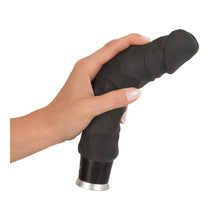 Lade das Bild in den Galerie-Viewer, Big Vibrator Black Nature Skin - 20,5 cm
