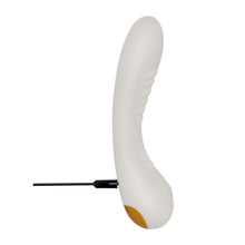 Lade das Bild in den Galerie-Viewer, Silikon G-Spot Vibrator - leuchtet im Dunkeln - 17,9 cm
