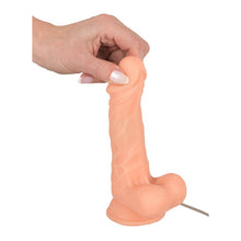 Lade das Bild in den Galerie-Viewer, Natur-Vibrator Nice Guy mit starkem Saugfuß - 18cm
