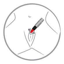 Lade das Bild in den Galerie-Viewer, Kiss Me Lippenstift Vibrator - 8,7 cm