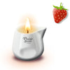 Massagekerze mit fruchtig frischer Erdbeer-Duftnote - 80ml