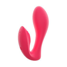 Lade das Bild in den Galerie-Viewer, Ergonomisch gebogener G-Spot Panty Vibrator mit Fernbedienung - 13cm
