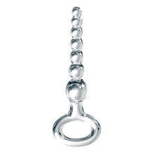 Lade das Bild in den Galerie-Viewer, Glas Analkette Icicles No. 67
