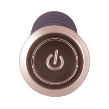 Lade das Bild in den Galerie-Viewer, Elegant Vibrator aus Silikon, gerillter Schaft, 15cm &quot;Flexy Vibe&quot;
