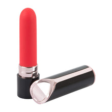 Lade das Bild in den Galerie-Viewer, Silikon Lippenstift-Vibrator mit Soft Touch Textur, 10 Vibrationen
