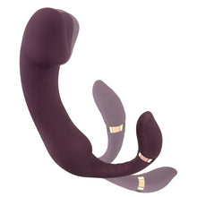 Lade das Bild in den Galerie-Viewer, Doppelvibrator mit nickender Vibro-Spitze + biegsamem Klitorisvibrator
