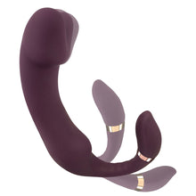 Lade das Bild in den Galerie-Viewer, Doppelvibrator mit nickender Vibro-Spitze + biegsamem Klitorisvibrator