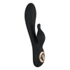 Rabbit Vibrator mit ergonomisch gebogener G-Punkt-Spitze - 19,7 cm