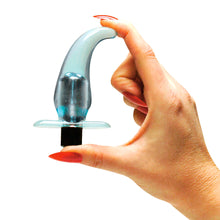 Lade das Bild in den Galerie-Viewer, Vibro Anal-Plug, 11cm  &quot;Anal Blue&quot;
